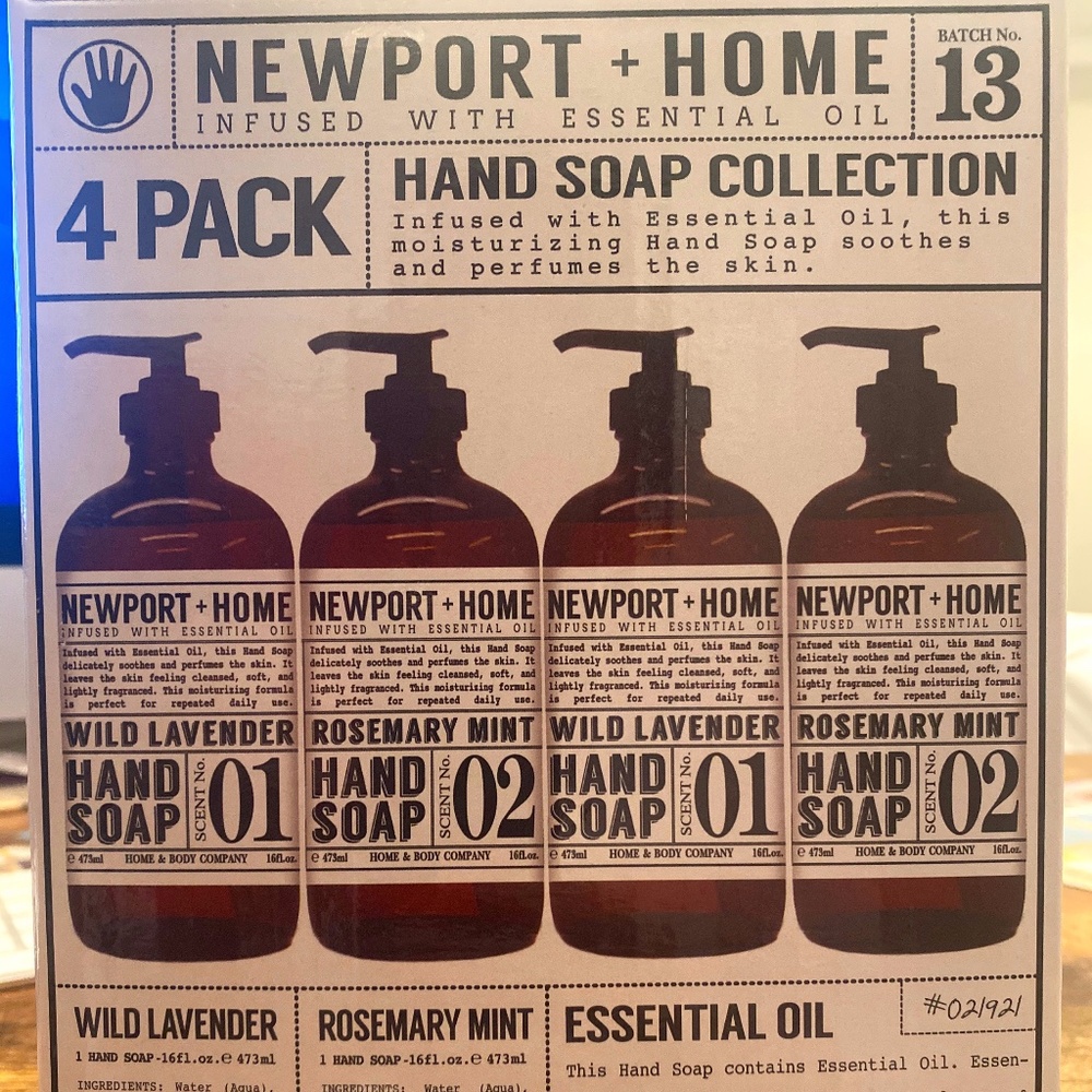 Newport + Home Hand Soap Collection